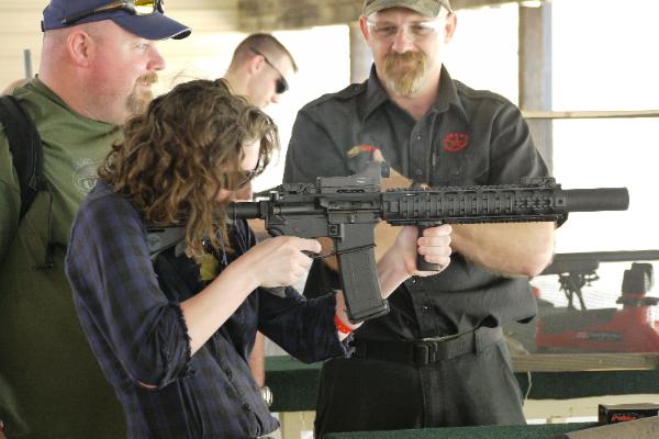 We love taking the Leonidas integral AR15 to the range for people to shoot. Best integrally suppressed 300 BLK upper