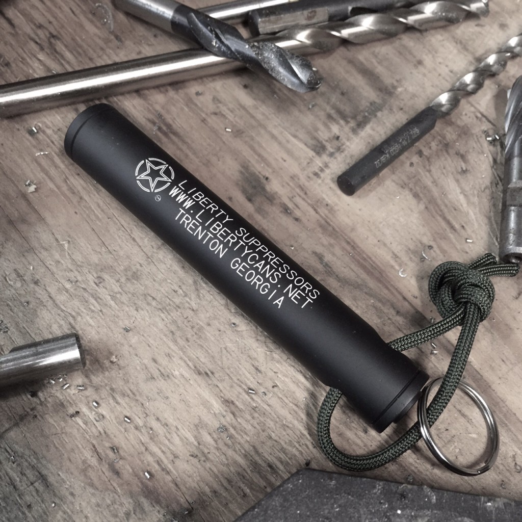 keychain Liberty Suppressors Firearm Sound Suppressor and World