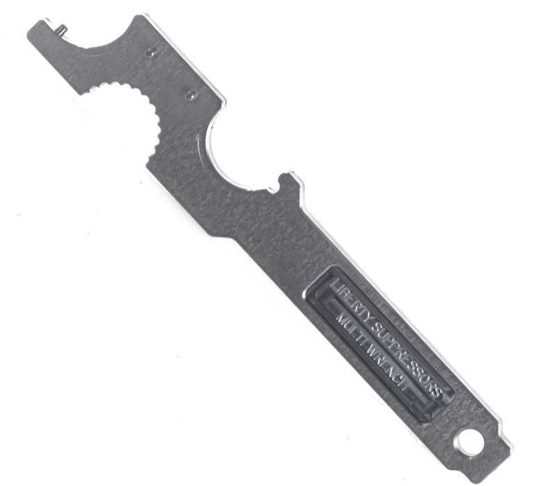 Liberty silencer mount multi-wrench